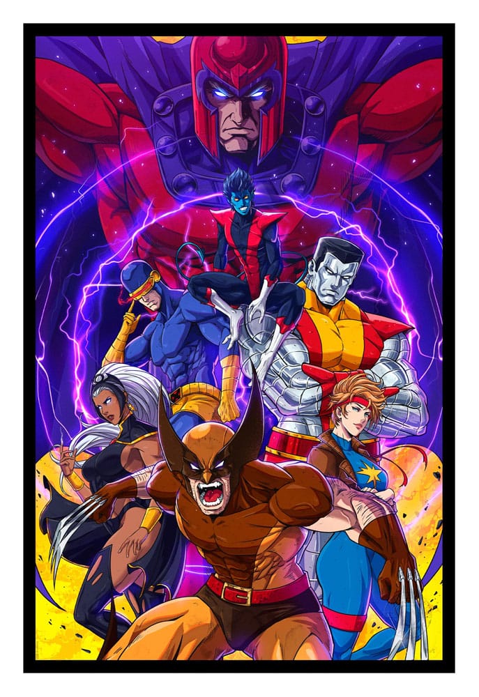 Marvel Litografia The Uncanny X-Men 41 x 61 cm – sin marco