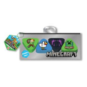 Minecraft Caja De 10 Packs De 4 Gomas