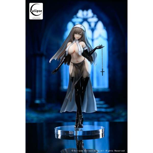 Original Character Estatua Pvc 1 7 Virtuous Nun Grace 24 Cm