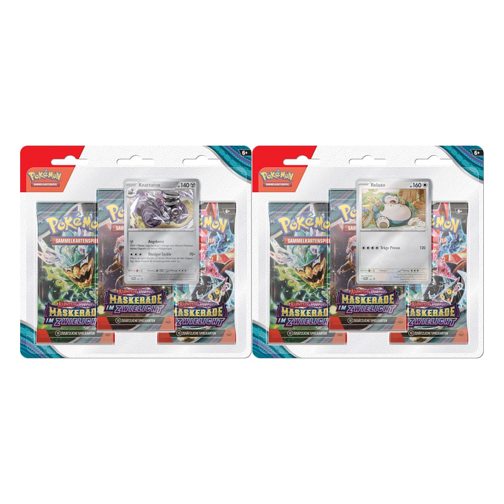 Pokémon TCG KP06 Pack de 3 Sobres *Edición Alemán*