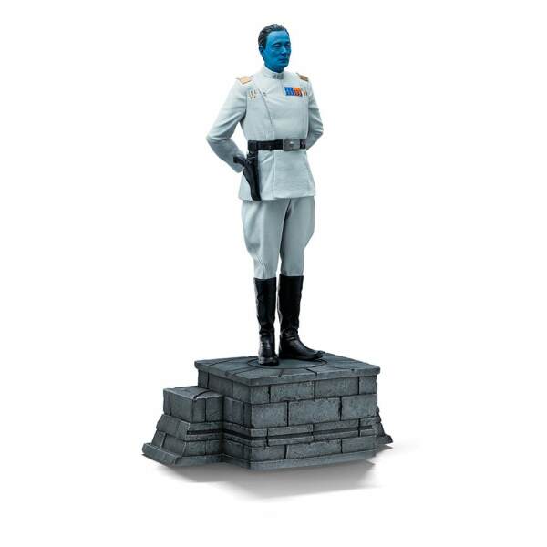 Star Wars Ahsoka Estatua 1 10 Art Scale Grand Admiral Thrawn 25 Cm