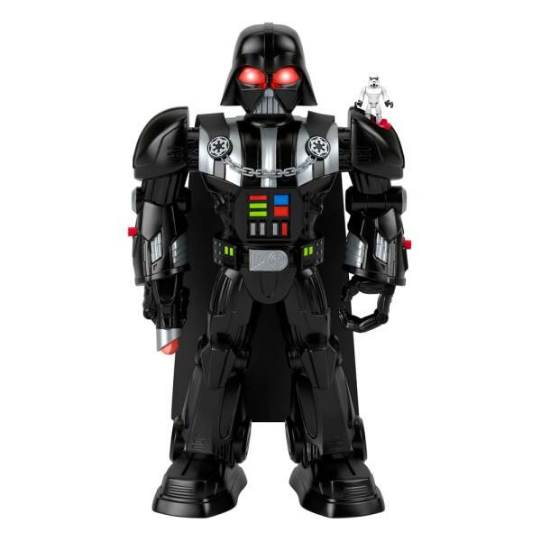 Star Wars Imaginext Figura Electronica Conjunto De Juego Darth Vader Bot 68 Cm