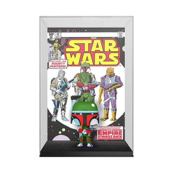 Star Wars Pop Comic Cover Vinyl Figura Boba Fett 9 Cm