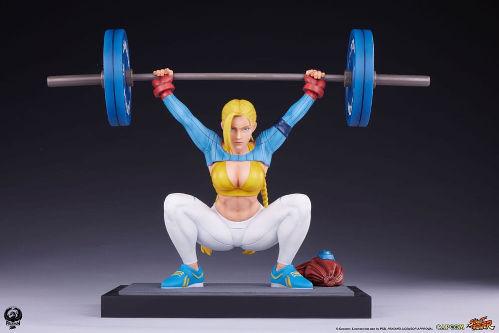 Street Fighter Estatua Premier Series 1 4 Cammy Powerlifting Alpha 41 Cm