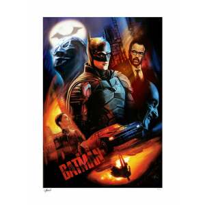 Dc Comics Litografia The Batman 46 X 61 Cm Sin Marco
