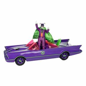 Dc Retro Figura Y Vehiculo Batman 66 Batmobil With Joker Gold Label