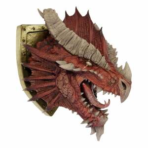 Dd Replicas Of The Realms Estatua Tamano Real Ancient Red Dragon Trophy Plaque Limited Edition 50th Anniversary 56 Cm