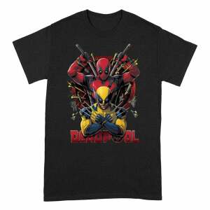 Deadpool Camiseta Deadpool And Wolverine Pose Talla L