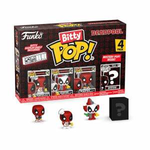 Deadpool Pack De 4 Figuras Bitty Pop Vinyl Bbq Master 25 Cm