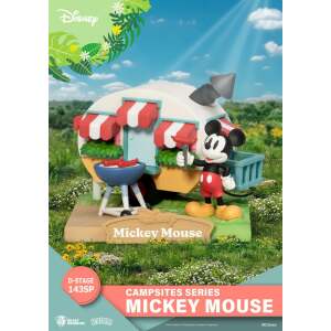 Disney Diorama Pvc D Stage Campsite Series Mickey Mouse Special Edition 10 Cm