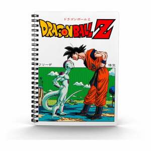 Dragon Ball Z Libreta Efecto 3d Frieza Vs Goku