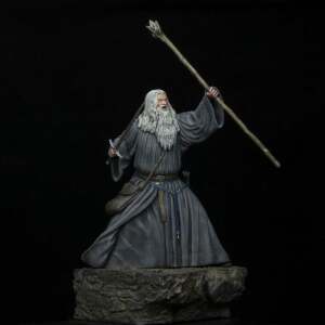 El Senor De Los Anillos Figura Pvc Gandalf In Moria 18 Cm