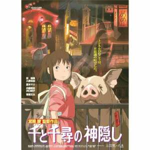 El Viaje De Chihiro Puzzle Movie Poster 1000 Piezas