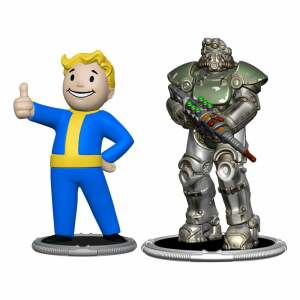 Fallout Pack De 2 Figuras Set F Raider Vault Boy Strong 7 Cm
