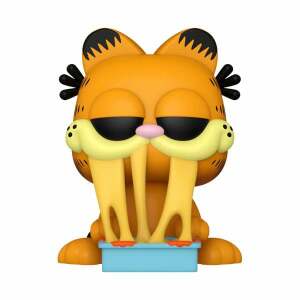 Garfield Figura Pop Comics Vinyl Garfield W Lasagna Pan 9 Cm
