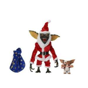 Gremlins Pack De 2 Figuras Santa Stripe Gizmo 18 Cm