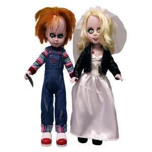 Living Dead Dolls Set De 2 Munecos Chucky Tiffany 25 Cm