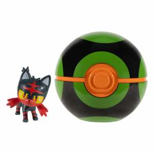 Pokemon Clip N Go Poke Balls Litten Ocaso Ball