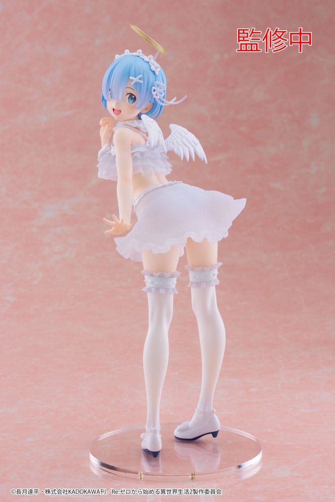 Rezero Estatua Pvc Precious Rem Pretty Angel Ver 23 Cm