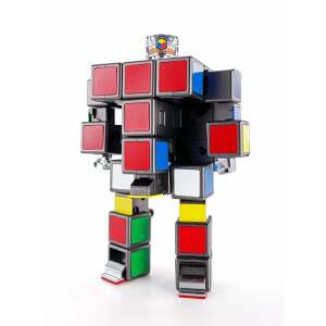 Rubiks Cube Figura Diecast Soul Of Chogokin Rubiks Cube Robo 15 Cm