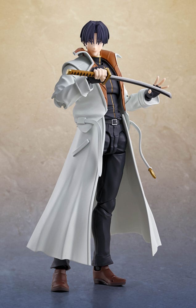 Rurouni Kenshin: Meiji Swordsman Romantic Story Figura S.H. Figuarts Aoshi Shinomori 17 cm