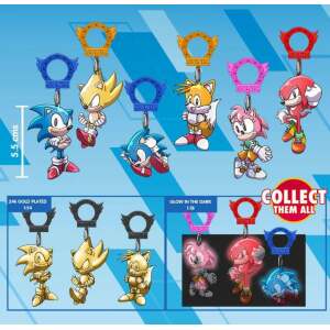 Sonic The Hedgehog Colgantes Para Maletas Pvc Bags Series 5 Display 18