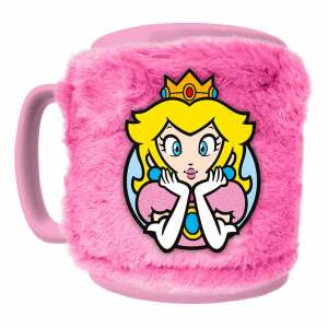 Super Mario Taza Fuzzy Princess Peach