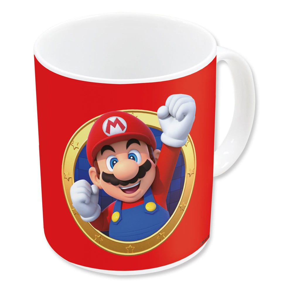 Super Mario Taza Mario Luigi 320 Ml