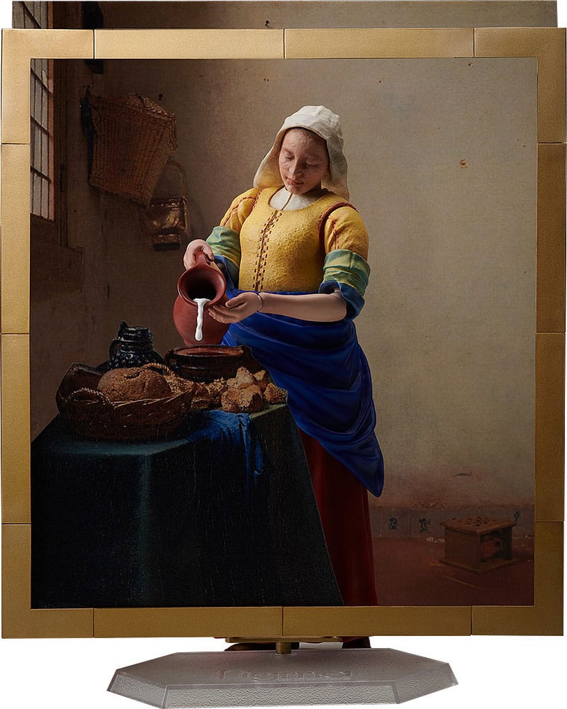 The Table Museum Figura Figma The Milkmaid By Vermeer 14 Cm
