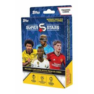 Uefa Champions League Super Stars 2023 24 Trading Cards Hanger Pack Edicion Ingles