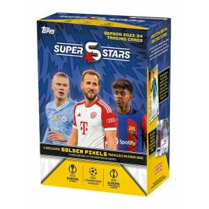 Uefa Champions League Super Stars 2023 24 Trading Cards Value Box Edicion Ingles