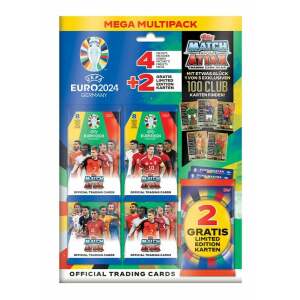 Uefa Euro 2024 Trading Cards 100 Club Mega Multipack Edicion Alemana