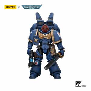 Warhammer 40k Figura 1 18 Ultramarines Jump Pack Intercessors Sergeant With Plasma Pistol And Power Sword 12 Cm