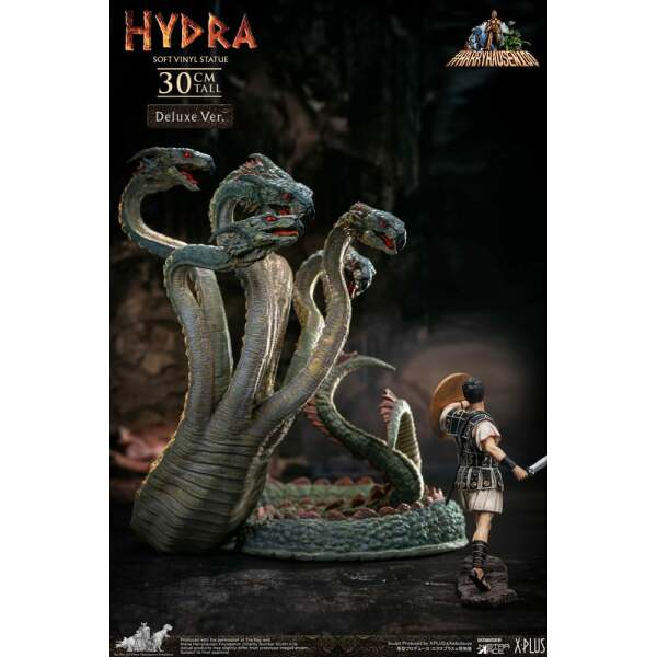 Jason Y Los Argonautas Estatua Soft Vinyl Hydra Deluxe Version 30 Cm