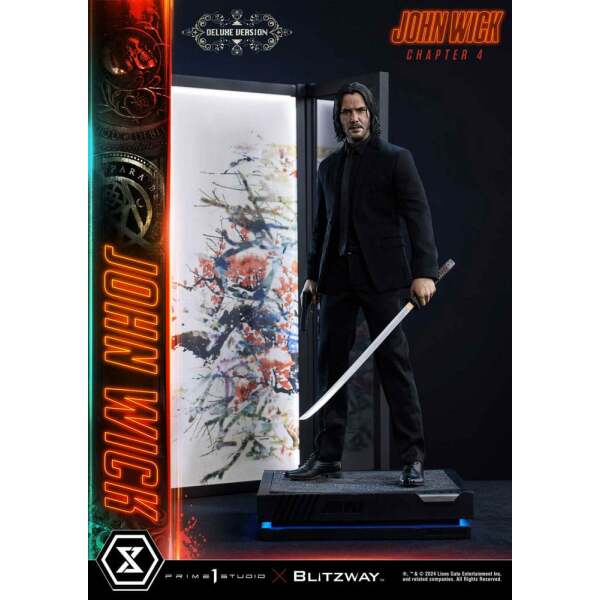 John Wick Chapter 4 Estatua Ultimate Premium Masterline Series 1 4 John Wick Deluxe Version 54 Cm
