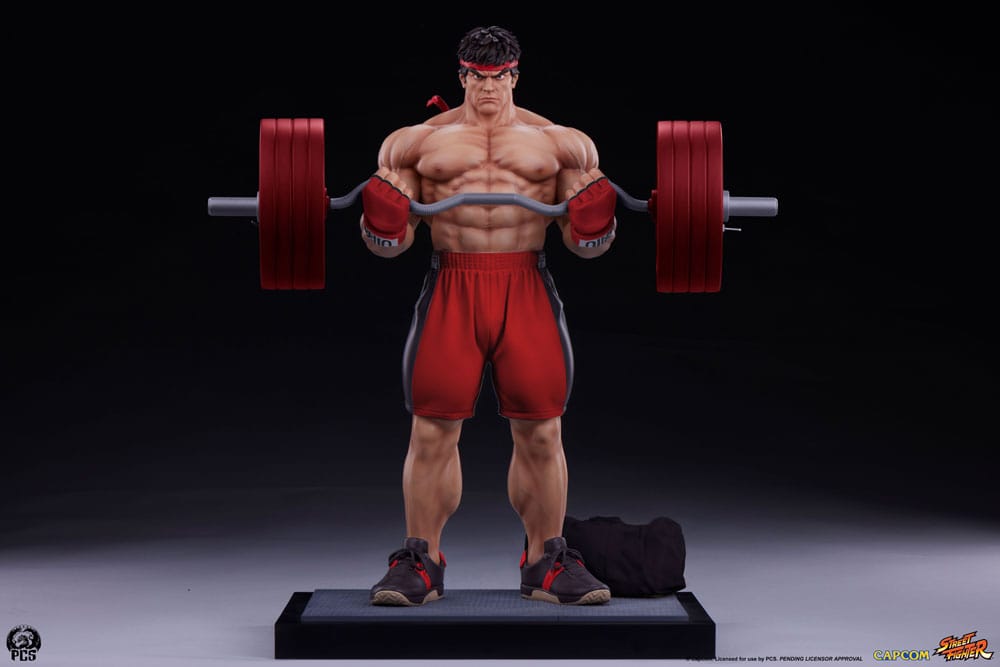 Street Fighter Estatua Premier Series 1/4 Ryu: Powerlifting 53 cm