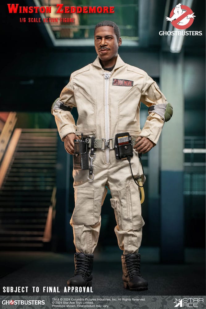 Ghostbusters (1984) Figura 1/6 Winston Zeddemore 30 Cm