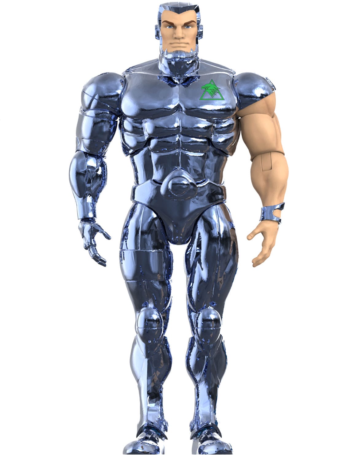 SilverHawks Figura Ultimates Steelwill (Toy Version Vac Metal) 18 Cm