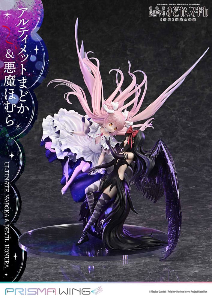 Puella Magi Madoka Magica The Movie Rebellion Estatua PVC 1/7 Prisma Wing Ultimate Madoka & Devil Homura 43 cm