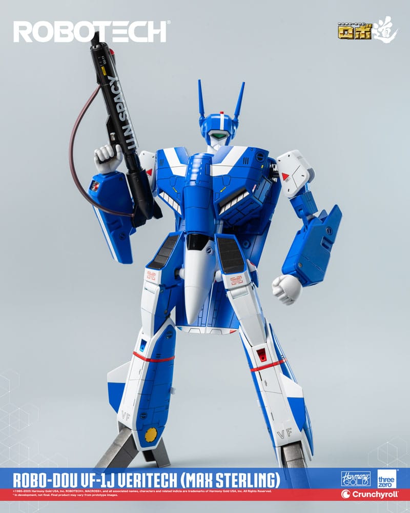 Robotech Figura ROBO-DOU VF-1J Veritech (Max Sterling) 20 Cm