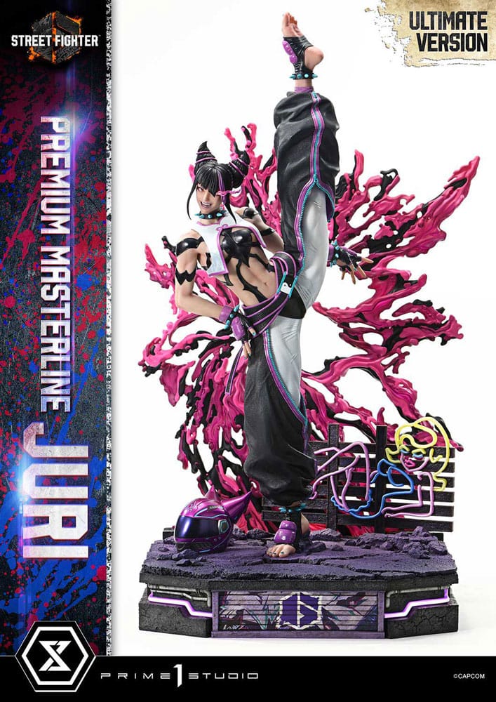 Street Fighter 6 Estatua Premium Masterline Series 1/4 Juri Ultimate Version 58 cm