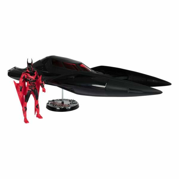 Batman Beyond DC Multiverse Figura con Vehículo Batman & The Batmobile (Gold Label) 53 cm