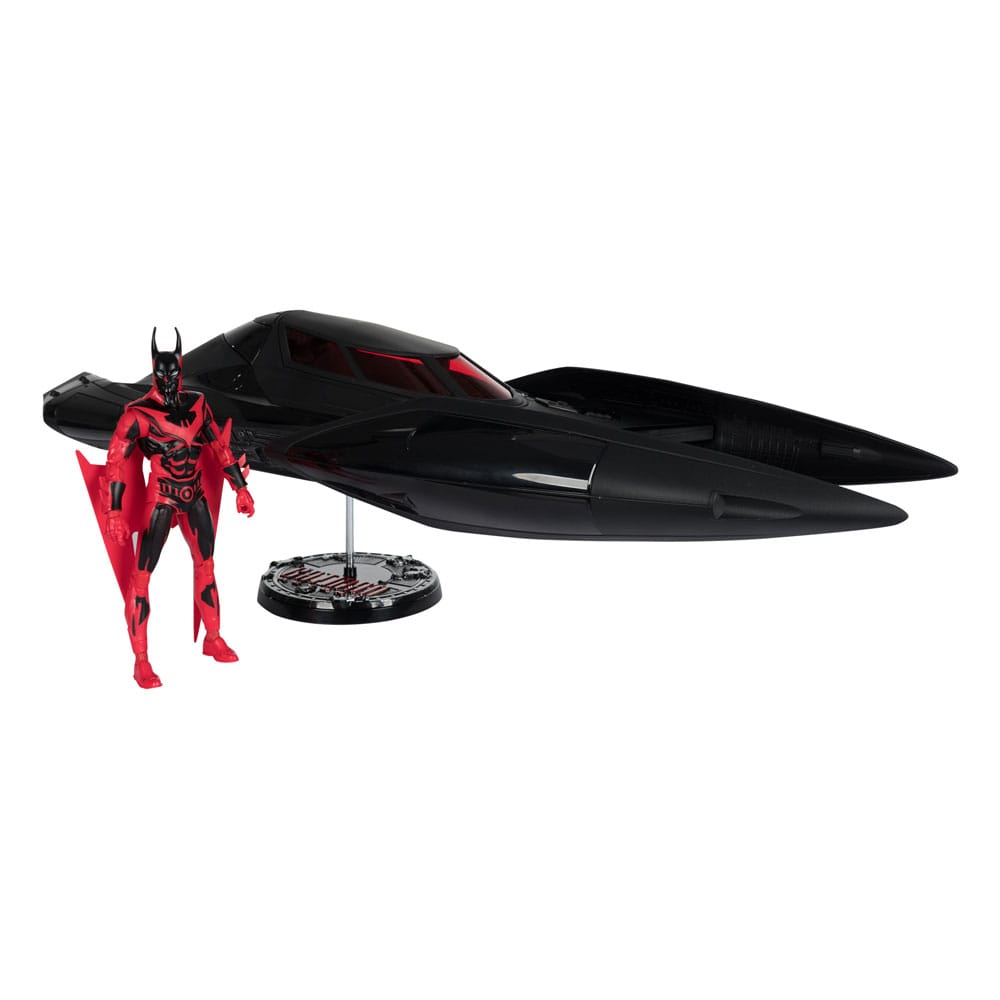 Batman Beyond DC Multiverse Figura Con Vehículo Batman & The Batmobile (Gold Label) 53 Cm