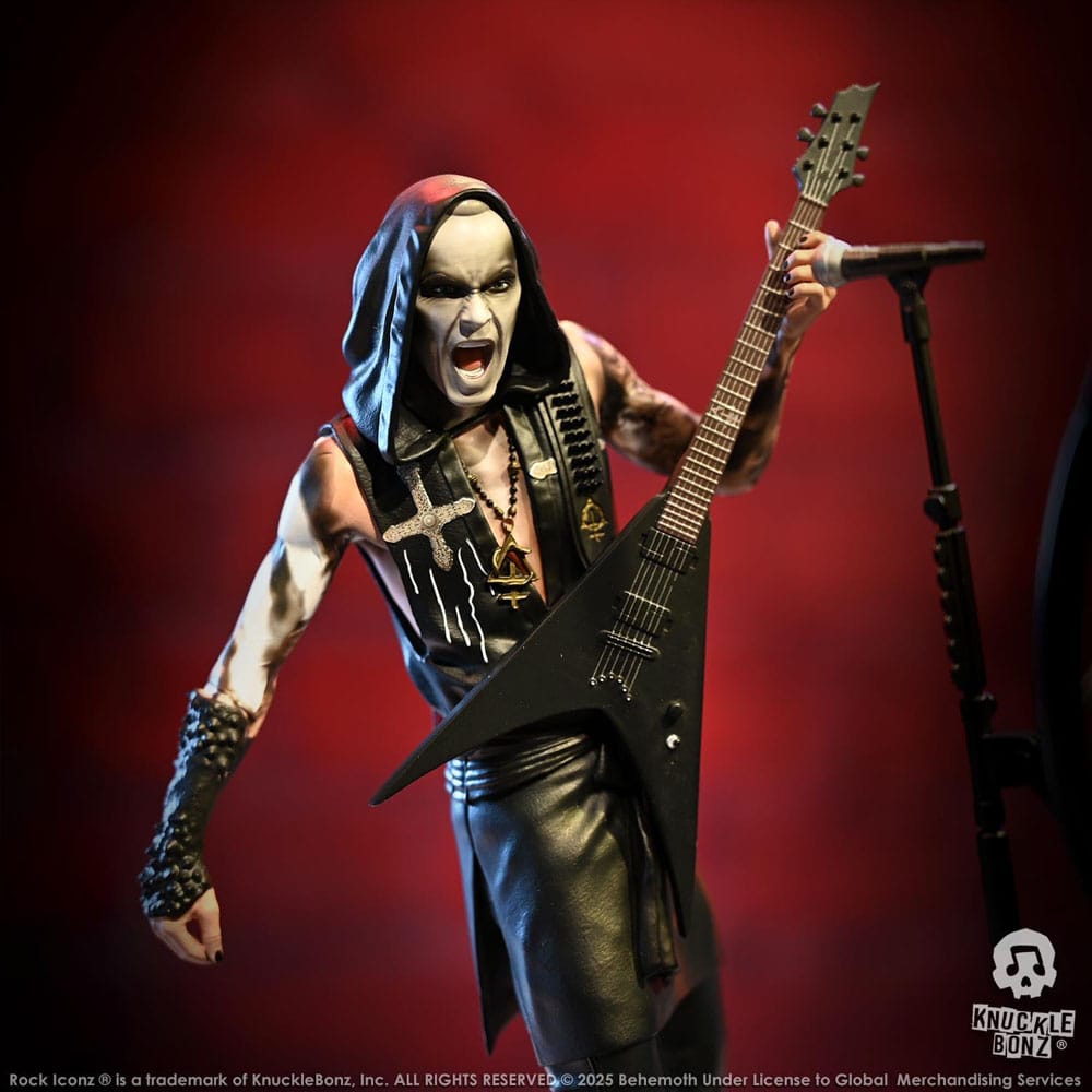 Behemoth Estatua Rock Iconz Nergal 22 cm