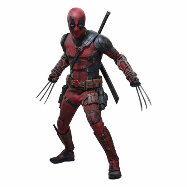 Deadpool & Wolverine Movie Masterpiece 1/6 Deadpool (Battling Version) 31 cm
