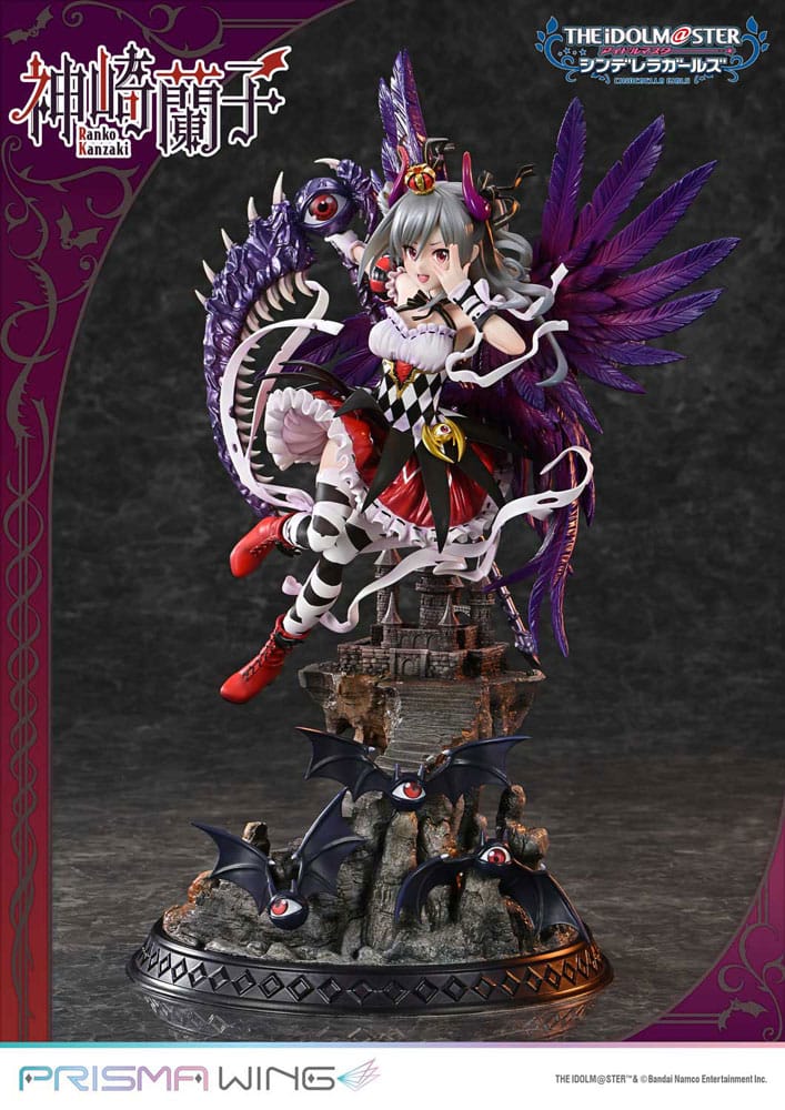 Idolmaster Cinderella Girls Estatua PVC 1/7 Prisma Wing Kakuseimaou Ranko Kanzaki 32 cm