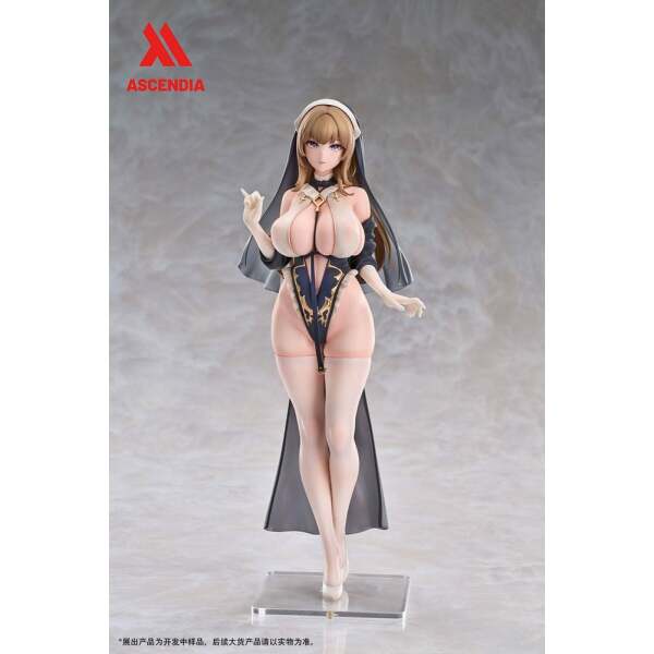 Original Character Statue PVC 1/6 Lily Nun Illustration by Chowbie 26 cm