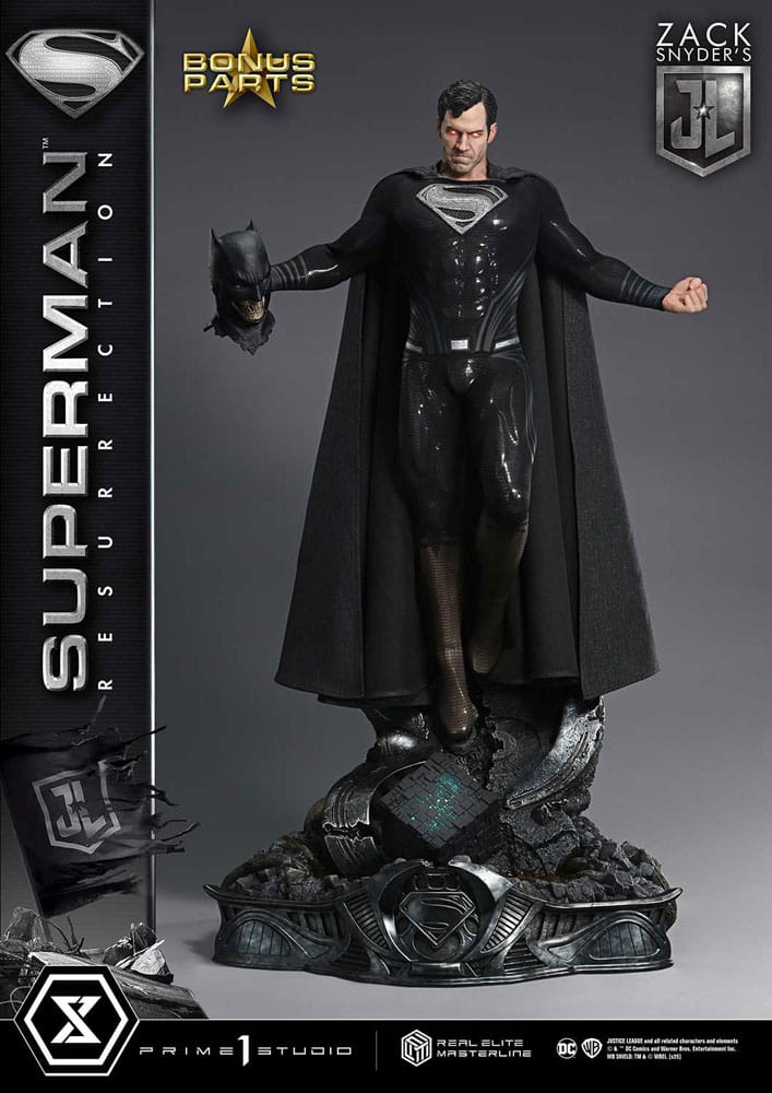 Zack Snyder's Justice League Estatua Real Elite Masterline Series 1/3 Superman Resurrection Deluxe Bonus Ver. 95 cm