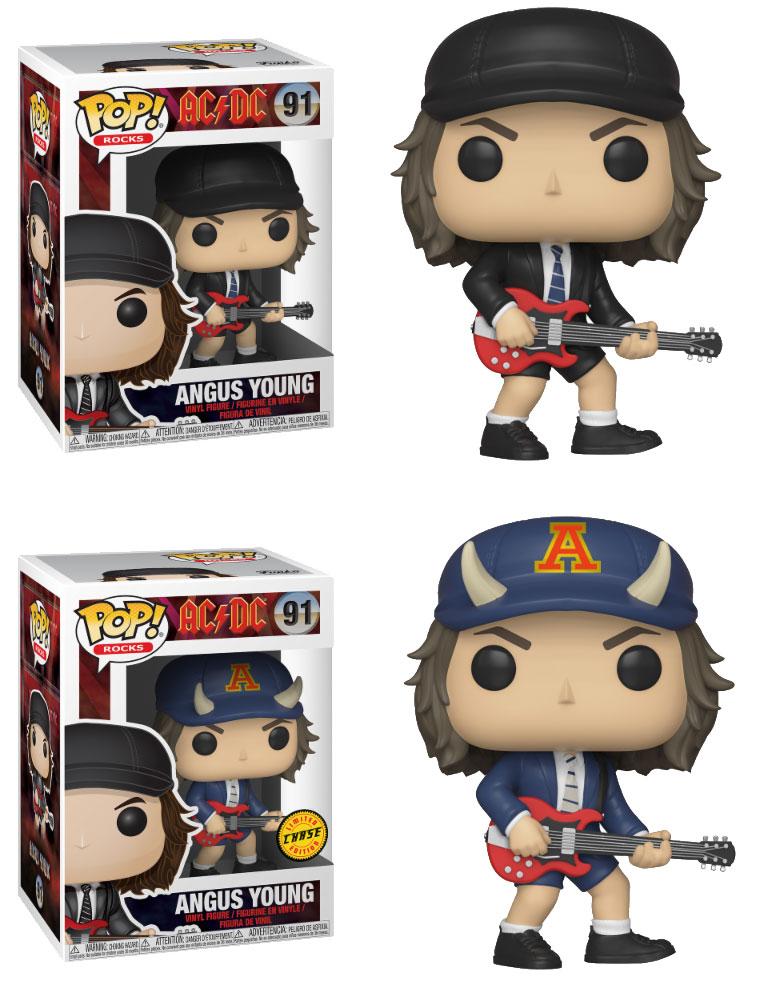 AC/DC POP! Rocks Vinyl Figuren Angus Young 9 cm Surtido (6)