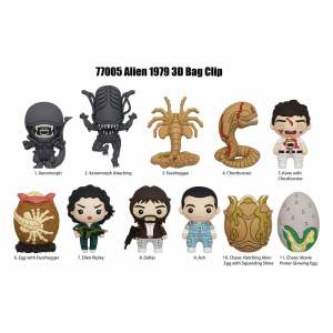 Alien Colgantes PVC 3D Series 1 Expositor (24)